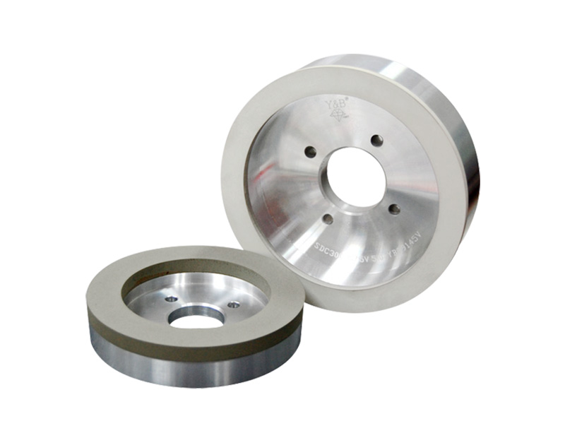 Cup-shaped ceramic grinding wheel